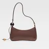 Designer Bag le Bambinos Chiquitos Le Bisou Perle Bag Sac Purse Women Crossbody Bag Luxury Vintage Handväska Underarm plånbok läder mocka linne pärlor axelväska