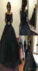 Exquisit dunkelblaue Quinceanera Kleider schwarzer Ballkleid Kleid Perlen Applikationen Vollromkleider Abendkleid Offshoulder Long Slee9126759