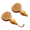 Tea Scoops Table Decor Natural Chinese Calabash Scoop Gourd Household Watering Water Ladle Bailer Japan Teaism Kitchen Access