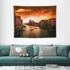 Tapisserier Venedig Italien vid Sunset Tapestry Korean Room Decor Esthetic Home Style