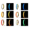 Stickers de fenêtre Couleur spontanée Lumineuse Strip Fluorescent Light Avertissement ruban de sécurité Sécurité Décoration Home Decoration 12 mmx3m