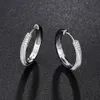 Mosang Diamond Wrapped Earrings for Female Niche Design Temperament High-end Pure Silver
