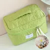 Cosmetic Bags Ins Style Candy Color Makeup Bag Light Luxury Women's Lipstick Pack Portable Travel Storage Toiletry