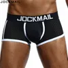 Jockmail 4pcs Man Underpants Boxershorts Men Boxers Male Besemable Ice Silk Mesh Quick Driny Mens Panties Boxer 240328