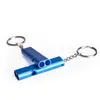 High Decibel Double Tube Whistle Key Chain for Outdoor Emergency Survival and Safety An Essential Tool for Outdoor Adventures and