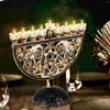 Candle Holders Decorative Candlestick Metal Gift Elegant Festival Home Holder Ornament Dining Room Table