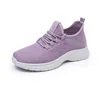 NXY Dames Nieuwe Polyurethane Soft Sole Casual Sports Single Shoes Flying Weaving Mesh Running