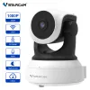 Moniteurs Vstarcam HD 1080p IP Camera Camerie intérieure WiFi Security Cameras Vision nocturne AI Détection humaine Home Security Baby Monitor