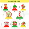 Party Decoration SURSURPIRSE-Strawberry Themed Decorations Sweet One Honeycomb Centerpieces 3D Fruit Table 1st Birthday Supplies