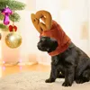 Hundebekleidung Kostüme für kleine Hunde Katze Kopfschmuck Weihnachtskappe Das Haustier Kopfbedeckungshut -Accessoire -Geweih Kopfstück Carnival