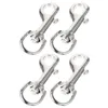 Dog Collars 4 Pcs Pet Buckle Durable Hooks For Snap Alloy Leash Multipurpose Heavy Duty Clasp Chain Clasps Double Ended Clips