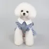 犬のアパレルペットの服小さな子犬のためのかわいいドレスプリンセスパーティーチワワヨーキールパアブリゴ