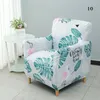 Couvre des chaises Fleurs Couverture de baignoire imprimée Géométrie Géométrie SOFA SOFA élastique Coup de fauteuil Coup de fauteuil