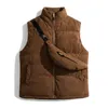 Gilet pour hommes en hiver Mands à arrosage pour hommes épaissis de parkas chauds et de gilet décontracté de la mode coréenne