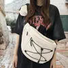 Torby zewnętrzne przednie worka na lustra wielopłaszczyznowa klatka piersiowa do podróży Trendy Crossbody Plecak Lekki regulowany regulowany