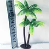 Decorative Flowers Bonsai Artificial Plants Mini Coconut Tree Aquatic Simulation Trees Aquarium Landscaping Props Garden Decoration FZ127