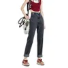 Harlan Jeans för Womens Spring och Autumn 2024 NY VERSATILE LOOW Slim and 9-Point Pants