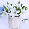 Flores decorativas Lily of the Valley Artificial Simulation Room House Decor Decoração de casamento Presente Dia dos Namorados