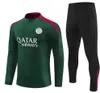 2024 2025 Psges Tracksuit maschi da calcio da calcio 22 23 24 25 tuta maillot ppsg giacca da binari paris mbappe uomini e bambini kit kit jogging sopravvissuto chandal