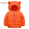 Down Coat Kids Baby Boys Jacke Parka Hell Mädchen Kapuze Winter Ente 1-8 Jahre Kinder Frühling Herbst Außenbekleidung