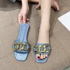 Slippers Women's Wear Sandals Outer Casual Fashion Flat Bottomed Color And Solid Slipper For Women Warm Ups