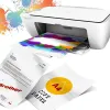 Papier 200pcs A4 Kopierpapier Office Druckpapier Multifunktion Handwerkskunst Drucker Verdickte A4 Kopie Papier Office School Lieferungen neu