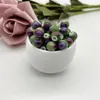 vintage making ceramic loose beads ball 8mm handmade beads