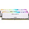 Kılıflar Önemli Balistix RGB LED RAM DDR4 Platinum Win Beyaz DDR4 3000 3200 3600MHz Masaüstü Oyunu Xmp 2.0 Otomatik Overclock Desteği