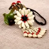 Colliers Fashion Bohemian Style Perles Collier Femmes Collier de pierre Bijoux de fleurs thaïlandaises Long Collier