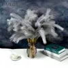 Fiori decorativi 5 pezzi/lotto Pampas erba artificiale Flower Forniture per matrimoni Floral Dispagie