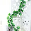 Fiori decorativi 200 cm Vine artificiale fai da te sospesa plant rattan pianta edera mura