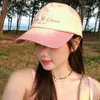Kogelcaps mode geleidelijke verandering kleurbrief borduurwerk honkbal vrouwen lente en zomer veelzijdige zonnebrandcrème brede riem hiphop hoed