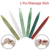 Massage Stones Rocks Handmade Natural Jade Face Acupuncture Point Guasha Massage Stick Spa Thérapie Rose Quartz Jade Stone Gua Sha Stracing Massageur 2445