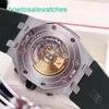 Luxury AP Wrist Watch Royal Oak Offshore Series Mens Automatic Machinery Swiss Imperproof Night Light Date Affichage Business Leisure 26470