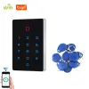 System T12 WiFi Tuya Smart Home 125kHz Touchscreen Standalone Tastatur RFID TOR EINGLEIBE ACCESS -CONTROLLER mit 2000Usern