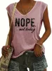 女性の戦車2024女性Tシャツ夏のファッションスタイルロインされたアッパーガーメントカジュアルトップベストレターソリッドカラーかわいい漫画服