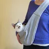 Transportadoras de gatos Pet Backpack Oblíquo Straddle Single Single Travel Bag portátil Supplies de cachorrinhos de saída