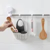 Kitchen Storage Sink Shelf Soap Sponge Organizer Faucet Drain Hanging Basket Adjustable Rag Rack Holder Accessory