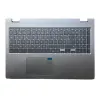 Cartes pour ordinateur portable clavier tactile tactile supérieur couvercle supérieur couvercle supérieur couvercle arrière couvercle inférieur pour Lenovo Chromebook C34015 Black Us