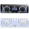 Accessoires Icon IDJ IDJ Mini USB MIDI/DJ Controller Professioneller Audio -DJ -Mixer mit berührungsempfindlichen Kratzerrädern