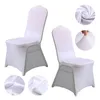 Chair Covers Universal Spandex Elastic Cover Wedding Party Decoration Monochromatic All Inclusive El Dinner 1 Pc