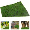 Декоративные цветы искусственное фальшивое моховое газовое зелень имитация трава коврик.