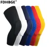 FDHBGE Basketball Knee Pads Sports Fitness Volleyball Football Safety Training Support Protector Adult Elastic Leg Sleeve 240323