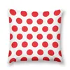 Pillow Polka Dot (KOM Jersey) Throw Bed Pillows Cusions Cover