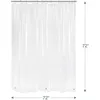 Shower Curtains Curtain Waterproof Anti-mould Transparent Plastic Air-conditioning Kitchen Partition Water