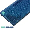 Accessoires 144/137 Taste Low Profile Blue PBT KeyCap Backlit -Tastatur für Cherry Gateron MX Game Mechanische Tastatur mit Arbeit US und Großbritannien Layout