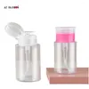 Botellas de almacenamiento 100/150/200ml recargador de botellas de recipiente portátil herramienta de contenedor cosmético PETG Press desmaquillante líquido tóner