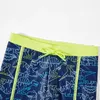 Men's Swimwear Blue Children's Swimming Trunks Kids Summer Quick Drying Teen Boys Swim Bathing Suit