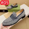 10 Modell Mäns loafers skor lyxdesigner män mockasins fransade formella affärer läder mens casual sko patent leathe brittisk stil storlek US 6.5-12