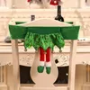 Chair Covers Christmas Cover Santa Claus Belt Girls Skirt Anti-Dust Seat Furniture Protector